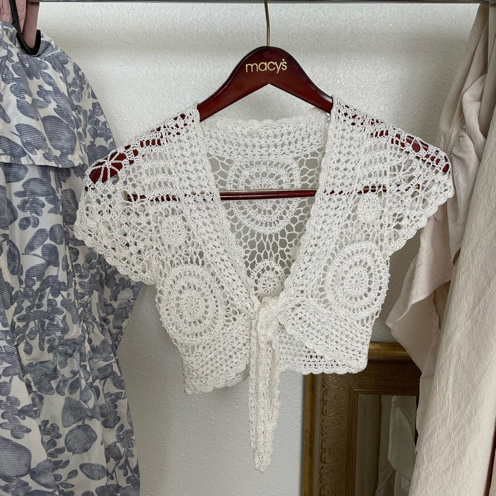 Crochet bolero size small